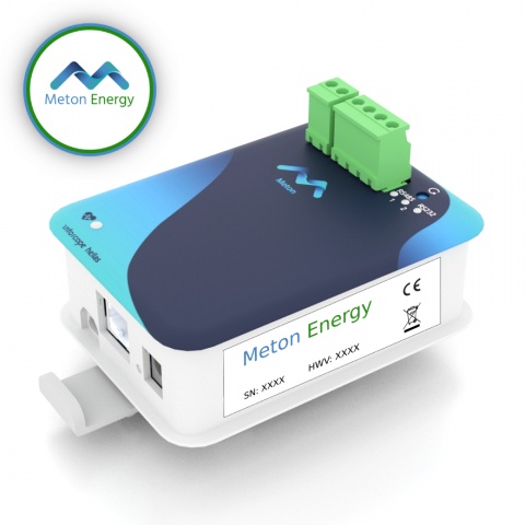Energy logging – measurements for total and partial electrical energy consumption, voltage, current, power, harmonics, power factor, and other parameters from energy meters – data collection from energy analyzers – natural gas energy consumption
