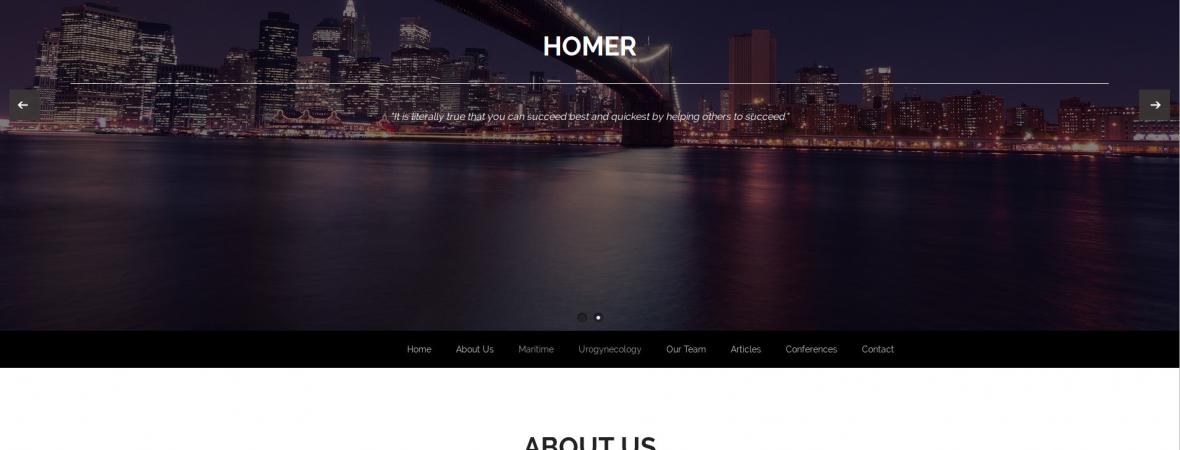 Homerscc.com.gr - Κατασκευή / Σχεδίαση Ιστοσελίδων - Drupal